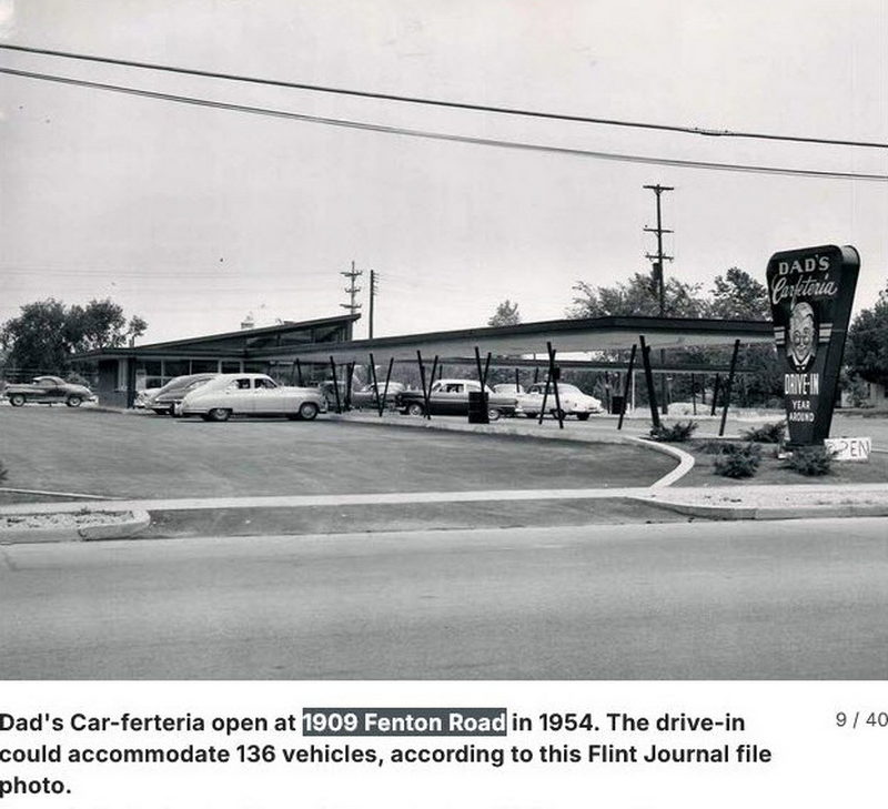 Dads Drive-In (Varsity Drive-In, D&D Drive-In, Stewarts) - 1909 Fenton Ave